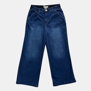 Democracy Wide Leg Dark Blue Denim Jeans